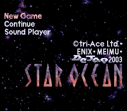 Star Ocean (English Translation)